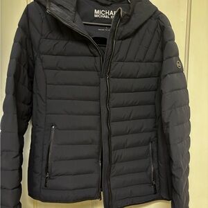 Michael Kors Navy Puffer Jacket